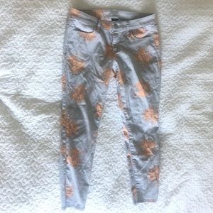 American Eagle Floral Jean